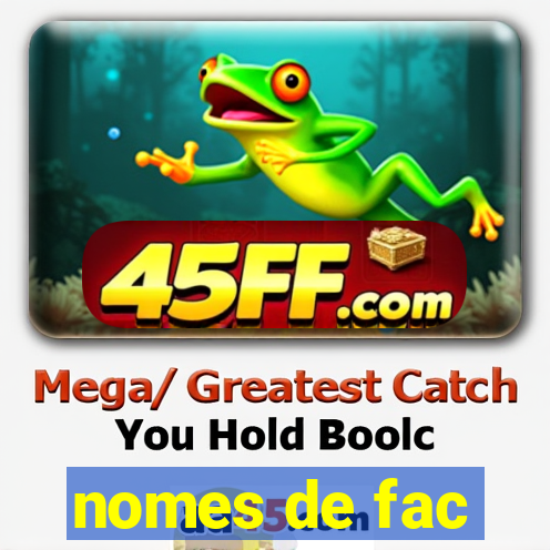 nomes de fac
